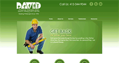 Desktop Screenshot of davidphysicaltherapy.com